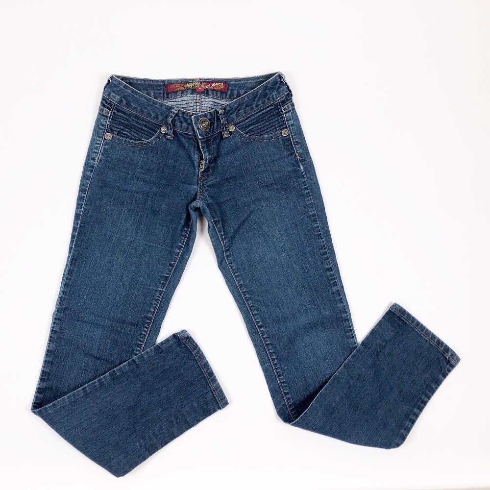 Sexy Low Rise Denim Jeans Size 6